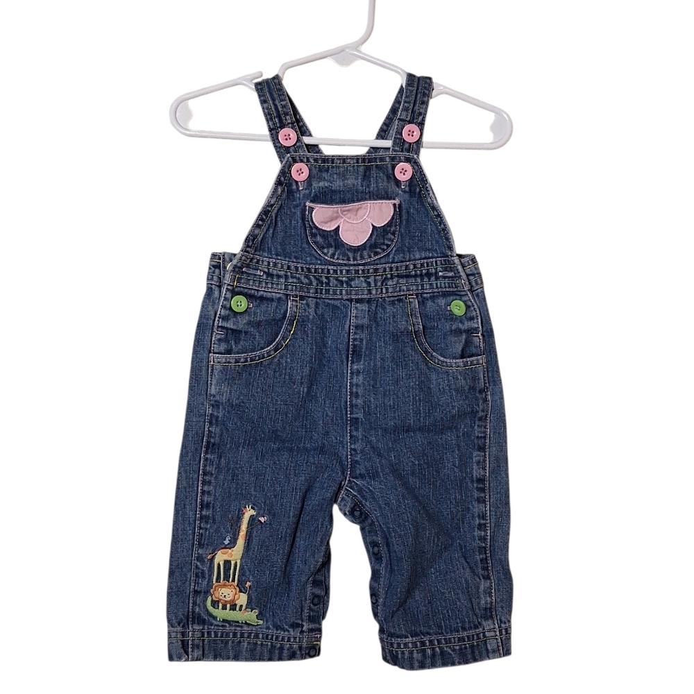 GAP & Gymboree | Denim Shorts & Pants Overalls | Baby Girl 0-3M - Picture 8 of 11